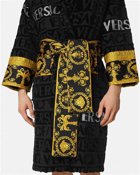 versace bathrobe price|Versace robe cost.